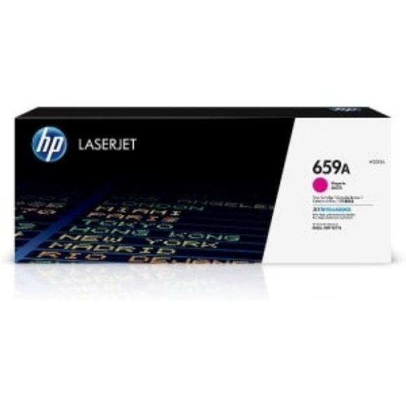 Imagen de HEWLETT PACKARD - HP 659A MAGENTA LASERJET TONER CARTRIDGE