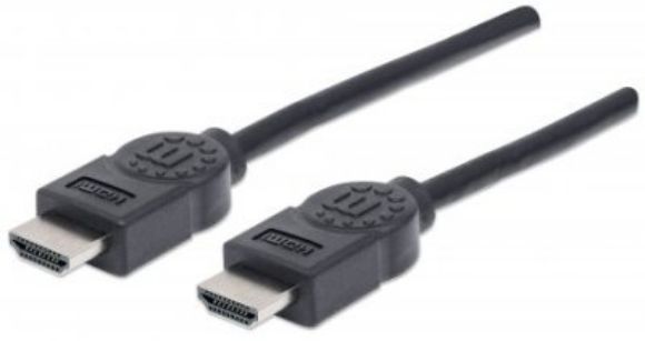 Imagen de PAQ. C/5 - MANHATTAN - CABLE VIDEO HDMI 1.3 M-M  1.8M BOLSA                                  