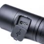 Imagen de NEXTOOL - LINTERNA DE LUZ LED CON CARGADOR USB TIPO C, 1400 LÚMENES, RESISTENTE A LLUVIA Y SALPICADURAS IPX7, 11 CM