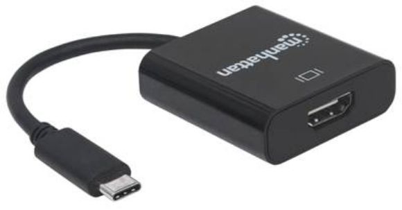 Imagen de MANHATTAN - CONVERTIDOR VIDEO USB-C A HDMI H