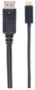 Imagen de MANHATTAN - CABLE USB-C V3.1, C-DISPLAYPORT M 2.0M 4K, NEGRO