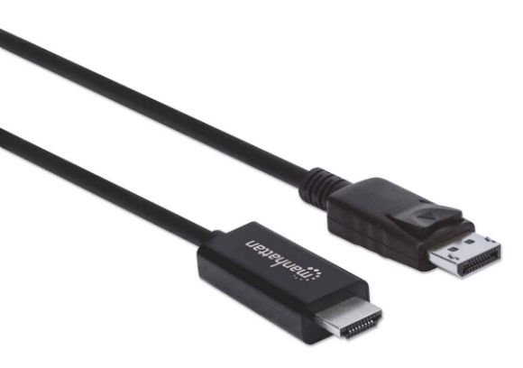 Imagen de MANHATTAN - CABLE DISPLAYPORT - HDMI M-M 4K  3.0M