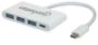 Imagen de MANHATTAN - HUB USB-C  3 PTOS A + 1 PTO C