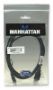 Imagen de PAQ. C/5 - MANHATTAN - CABLE USB V2.0 A-MINI B 1.8M NEGRO                                    