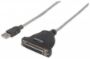 Imagen de MANHATTAN - CONVERTIDOR USB A PARALELO DB25                                       