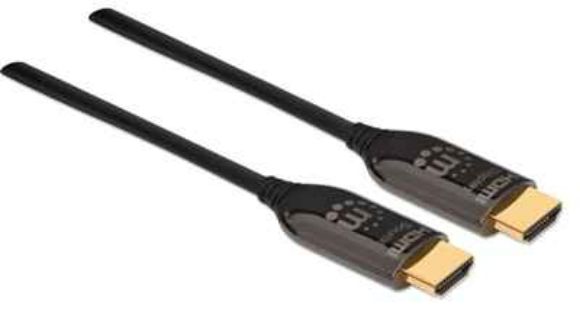 Imagen de MANHATTAN - CABLE HDMI 2.0 FIBRA OPTICA M-M  30.0M