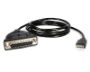 Imagen de STARTECH - CABLE 1.8M ADAPTADOR IMPRESORA PARALELO DB25 HEMBRA A USB A MACHO