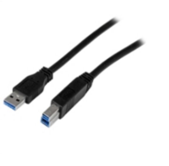 Imagen de STARTECH - CABLE 1M USB 3.0 USB B MACHO A USB A MACHO CERTIFICADO SS .