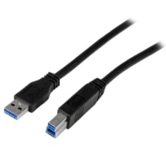 Imagen de STARTECH - CABLE 2M USB 3.0 USB B MACHO A USB A MACHO CERTIFICADO SS .