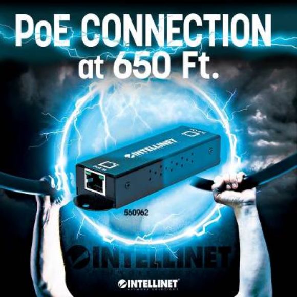 Imagen de INTELLINET - POE EXTENSOR 30W MAX GIGABIT