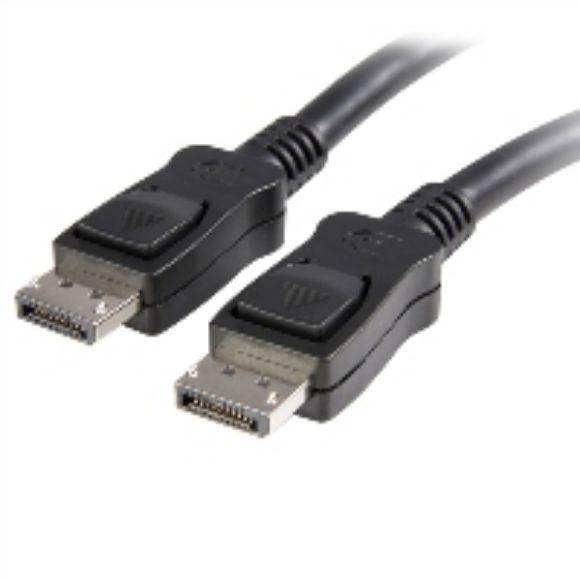 Imagen de STARTECH - CABLE 6M DISPLAYPORT CON SEGURO PARA MONITOR MACHO A MACH.