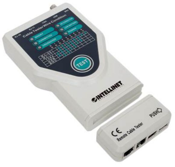 Imagen de INTELLINET - PROB. CABLES RED RJ11, RJ45, USB, FIREWIRE