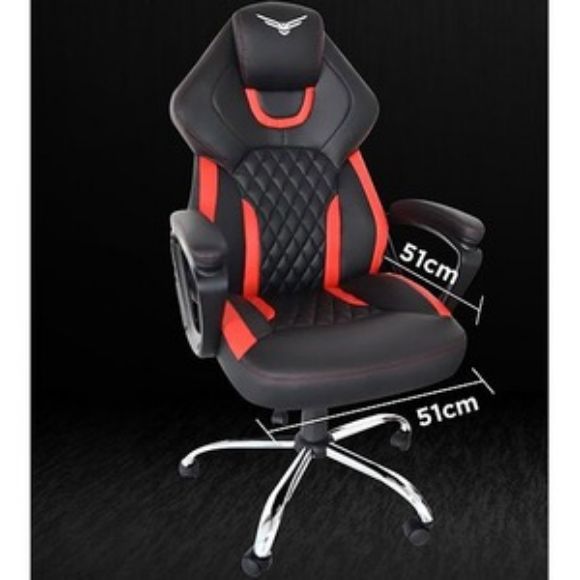 Imagen de NACEB - SILLA TANK ROJO CON DESCANSA BR AZOS ACOJINADO