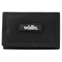 Imagen de WALLIS - CARTERA CON VELCRO 3 DOBLECES, CERRADA 13X8.5 CM, ABIERTA 24.5X12.5 CM, NEGRA