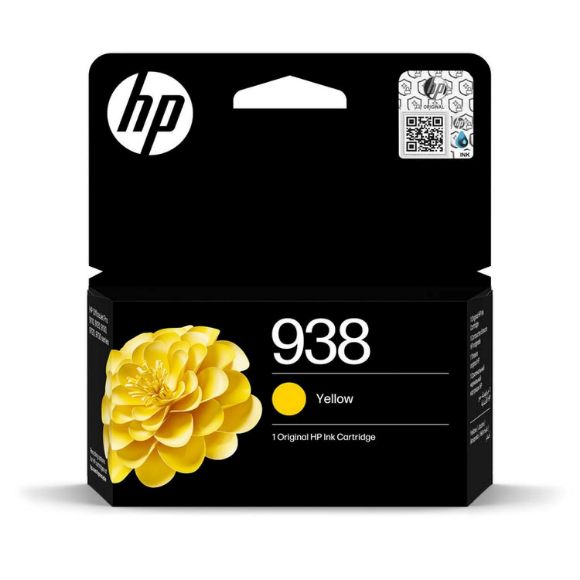 Imagen de HEWLETT PACKARD - HP 938 YELLOW ORIGINAL INK CARTRIDGE