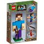Imagen de LEGO - 21148 MINECRAFT BIGFIG STEVE CON LORO 159 PZAS.