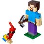 Imagen de LEGO - 21148 MINECRAFT BIGFIG STEVE CON LORO 159 PZAS.
