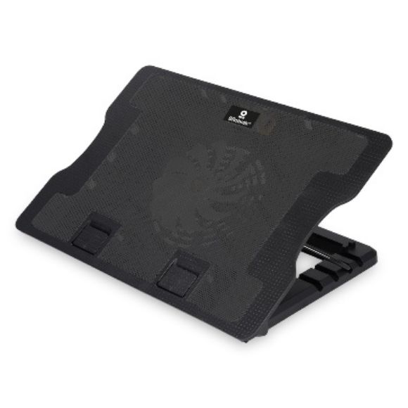 Imagen de PAQ. C/2 - DTC - B-ROBOTIX - SOPORTE VENTILADO (ÁNGULO AJUSTABLE) CON HUB USB, NEGRO