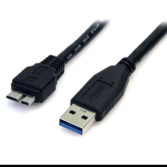 Imagen de STARTECH - CABLE 50CM USB 3.0 MICRO USB B A USB A MACHO A MACHO .