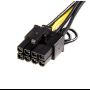 Imagen de STARTECH - CABLE ADAPTADOR DE CORRIENTE PCI EXPRESS 6 PINES A 8 PINES .