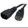 Imagen de STARTECH - CABLE 1.8M ALIMENTACION PC EXTENSOR C14 AC13 CALIBRE 14AWG .