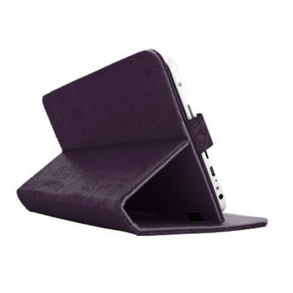 Imagen de PAQ. C/3 - DTC - B-ROBOTIX - PROTECTOR PARA TABLET 7" SENCILLO CUTE MORADO