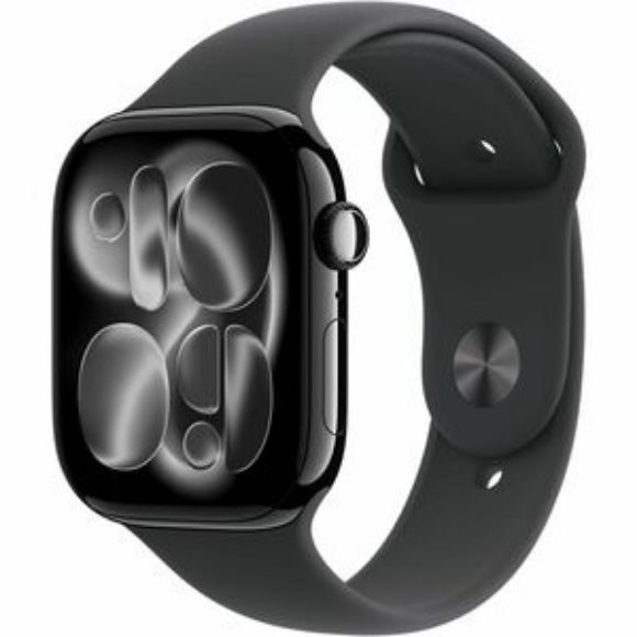 Imagen de APPLE - APPLE WATCH SERIES 11 GPS 42 MM NEGRO AZABACHE CON CORREA DEPORTIVA
