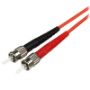 Imagen de STARTECH - CABLE 5M PATCH FIBRA DUPLEX MULTIMODO 50/125 LC A ST .
