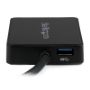 Imagen de STARTECH - TARJETA ETHERNET 2 PUERTOS RJ45 EXTERNA USB 3.0 CON 1X USB A