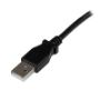 Imagen de PAQ. C/2 - STARTECH - CABLE USB 1M IMPRESORA USB A USB B ACODADO ANGULO DERECHO .