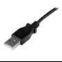 Imagen de PAQ. C/3 - STARTECH - CABLE 1M MINI USB B A USB A ACODADO HACIA ARRIBA ADAPTADOR .