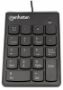 Imagen de PAQ. C/2 - MANHATTAN - TECLADO NUMERICO USB NEGRO                                            