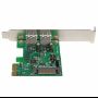 Imagen de STARTECH - TARJETA PCI EXPRESS 2 PUERTOS USB 3.0 UASP ALIMENTACION SATA