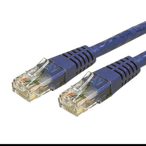 Imagen de STARTECH - CABLE 15.2M GIGABIT ETHERNET RED CAT6 UTP RJ45 MOLDEADO AZUL