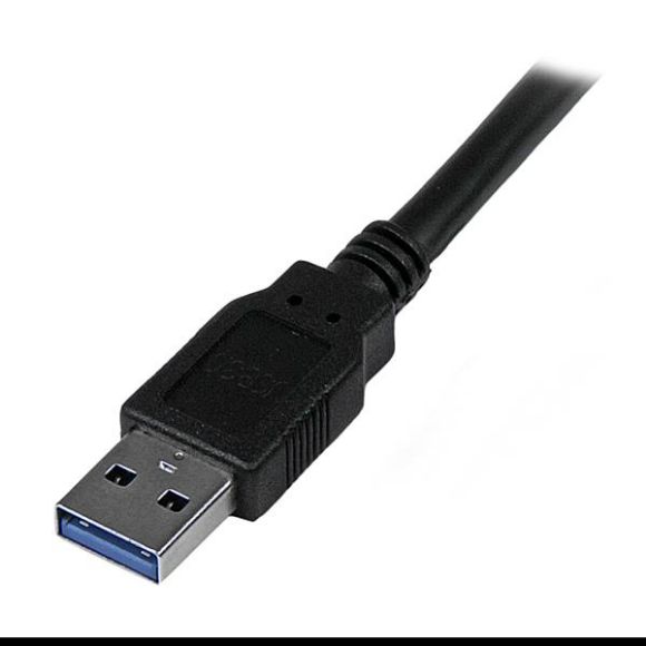 Imagen de STARTECH - CABLE DE 1.8M USB 3.0 A MACHO A A MACHO COLOR NEGRO .