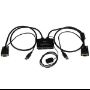 Imagen de STARTECH - SWITCH CONMUTADOR KVM DE CABLE 2 PUERTOS VGA ALIMENTACION USB