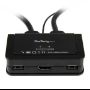 Imagen de STARTECH - SWITCH CONMUTADOR KVM 2X HDMI USB AUDIO CON CABLES