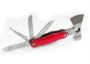 Imagen de WALLIS - MULTIHERRAMIENTA CON MINI HACHA, 11 USOS, 16.5 CM CERRADA, MANGO ALUMINIO ROJO, CON FUNDA