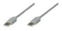Imagen de PAQ. C/5 - MANHATTAN - CABLE USB A-A 1.8M, GRIS                                              