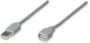 Imagen de PAQ. C/5 - MANHATTAN - CABLE USB EXTENSION 3.0M, GRIS                                        