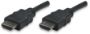 Imagen de PAQ. C/3 - MANHATTAN - CABLE VIDEO HDMI 1.3 M-M  3.0M BOLSA                                  