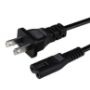 Imagen de PAQ. C/3 - DTC - B-ROBOTIX - CABLE CORRIENTE PARA LAPTOP TIPO 8, 1.80 MTS.