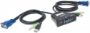 Imagen de MANHATTAN - MUX KVM MINI USB 2:1 CON CABLES+AUDIO                                 