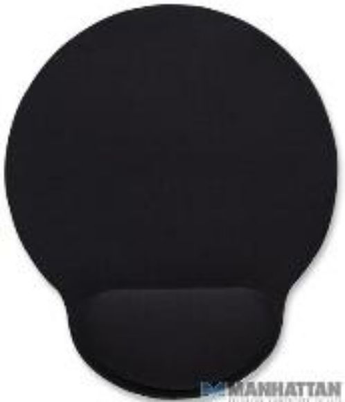 Imagen de PAQ. C/2 - MANHATTAN - MOUSEPAD TIPO GEL, NEGRO                                              