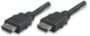 Imagen de PAQ. C/3 - MANHATTAN - CABLE VIDEO HDMI 1.4 M-M  3.0M+ETHERNET                               