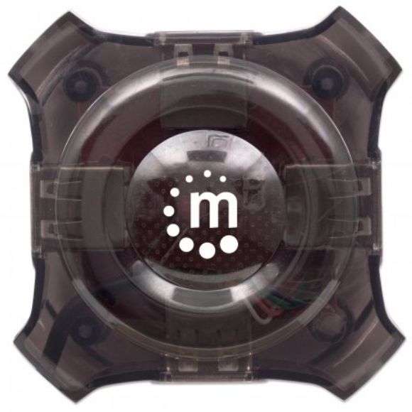 Imagen de PAQ. C/2 - MANHATTAN - HUB USB 4 PTOS NEGRO ECONOMICO