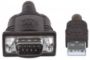 Imagen de MANHATTAN - CONVERTIDOR USB A SERIAL DB9M  BOLSA                                  