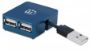 Imagen de PAQ. C/2 - MANHATTAN - HUB USB V2.0  4 PTOS MICRO                                            