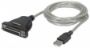 Imagen de MANHATTAN - CONVERTIDOR USB A PARALELO DB25                                       