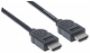 Imagen de PAQ. C/5 - MANHATTAN - CABLE VIDEO HDMI 1.3 M-M  1.8M BOLSA                                  